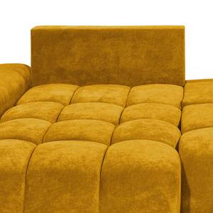 Canapé d’angle Mimet Microfibre Ranu: Jaune moutarde