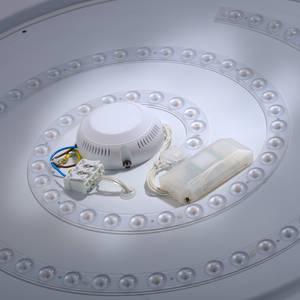 LED-plafondlamp Lavinia II acrylglas/metaal - 1 lichtbron
