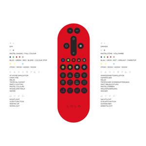 LED-Deckenleuchte Flat II Acryl / Eisen - 1-flammig