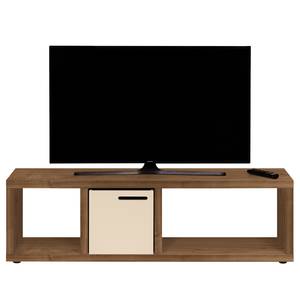 Meuble TV Berlin Placage en bois véritable - Placage noyer véritable