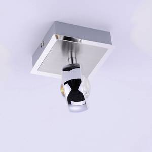 LED-wandlamp Opti acryl/ijzer - 2 lichtbronnen