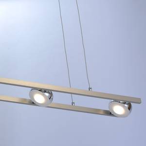 LED-Pendelleuchte Opti Acryl / Eisen - 8-flammig