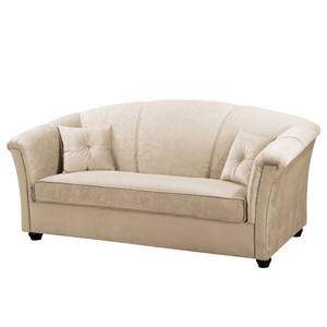 Schlafsofa Aviston Webstoff - Creme