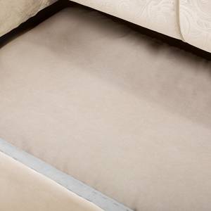 Schlafsofa Aviston Webstoff - Creme