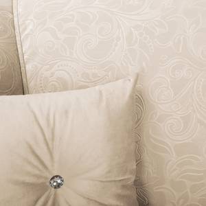 Schlafsofa Aviston Webstoff - Creme