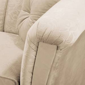 Schlafsofa Aviston Webstoff - Creme