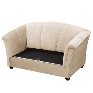 Sofa Aviston (2-Sitzer) Webstoff - Creme