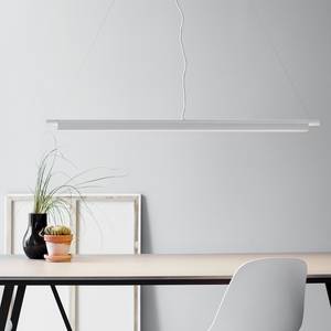 LED-hanglamp Spaceb aluminium - 1 lichtbron - Wit