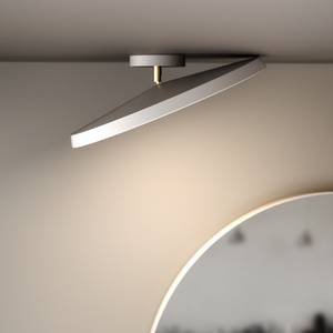 LED-plafondlamp Alba II aluminium - 1 lichtbron