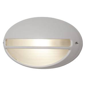 Wandlamp Bisbee II transparant glas / aluminium - 1 lichtbron