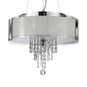 Hanglamp Orion kristalglas / staal - 4 lichtbronnen