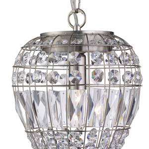 Hanglamp Pineapple II kristalglas / staal - 1 lichtbron