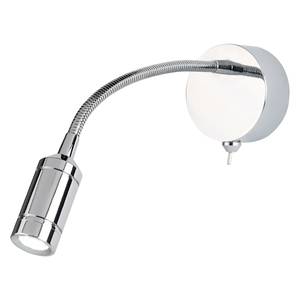 LED-wandlamp Beason IV roestvrij staal - 1 lichtbron