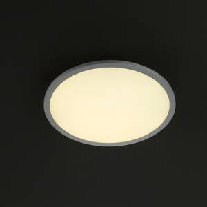 Plafonnier Linox I Polycarbonate / Aluminium - 1 ampoule