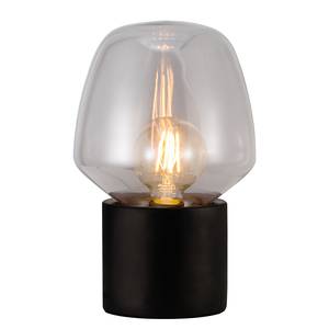 Lampe Christina II Verre fumé / Béton - 1 ampoule