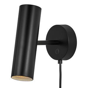 Wandlamp Mib staal - 1 lichtbron - Zwart