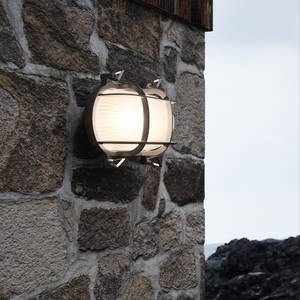 Wandlamp Helford transparant glas/messing - 1 lichtbron - Zilver