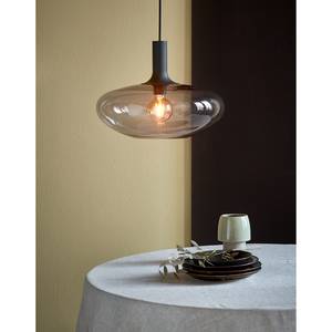 Hanglamp Alton III rookglas/staal - 1 lichtbron