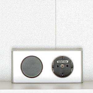 Armoire de toilette Cevio Éclairage inclus - Imitation chêne wotan - Largeur : 60 cm