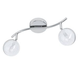 LED-plafondlamp Salto polycarbonaat/staal - Aantal lichtbronnen: 2