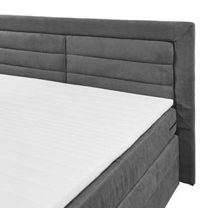 Lit boxspring Sunol I Lit boxspring Sunol I avec cadre de lit - Gris - 180 x 200cm