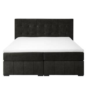 Boxspringbett Lanoir Boxspringbett inkl. Topper, ohne Dekoration Bezug: Webstoff - Espresso