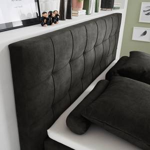 Boxspringbett Lanoir Boxspringbett inkl. Topper, ohne Dekoration Bezug: Webstoff - Espresso