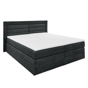 Lit boxspring Sunol I Lit boxspring Sunol I avec cadre de lit - Graphite - 160 x 200cm