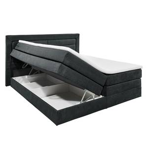 Lit boxspring Sunol I Lit boxspring Sunol I avec cadre de lit - Graphite - 160 x 200cm