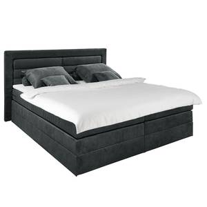 Lit boxspring Sunol I Lit boxspring Sunol I avec cadre de lit - Graphite - 160 x 200cm