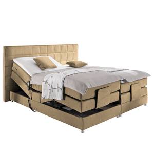 Lit boxspring Mohon I Lit boxspring Mohon I avec moteur - Beige - 160 x 200cm