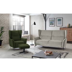 Sofa Lehi (3-Sitzer) Samt - Platin