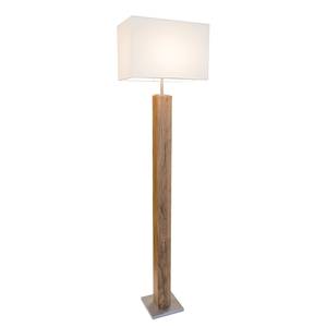 Lampadaire Gump Partiellement en chêne massif / Tissu mélangé - 1 ampoule