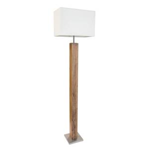 Lampadaire Gump Partiellement en chêne massif / Tissu mélangé - 1 ampoule