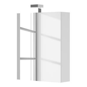 Badezimmerset Verone III (2-teilig) Inklusive Beleuchtung - Weiß - Breite: 60 cm