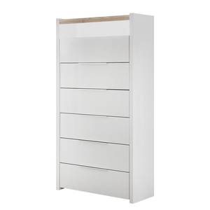 Commode Westwood I Blanc - Bois manufacturé - 51 x 137 x 40 cm