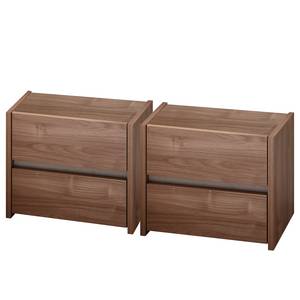 Tables de chevet Westwood III (lot de 2) Imitation noyer