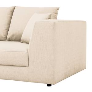 Bigsofa Baraboo Strukturstoff - Creme