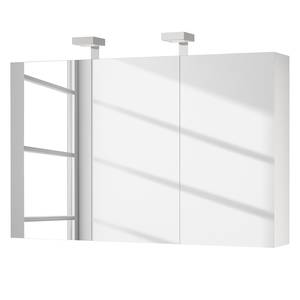 Salle de bain Alma I (2 éléments) Avec éclairage - Blanc - Largeur : 120 cm