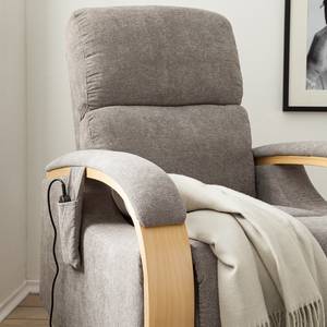 Tv-fauteuil Rosales met sta-op-hulp Heldergrijs