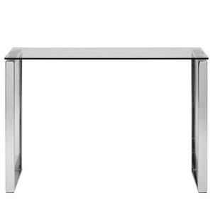 Wandtafel Unnau I glas/metaal - Chrome