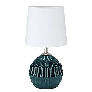 Lampe Lora Tissu mélangé / Céramique - 1 ampoule