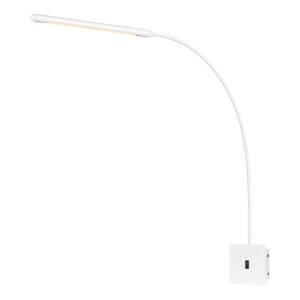 LED-wandlamp Antenna roestvrij staal - 1 lichtbron - Wit