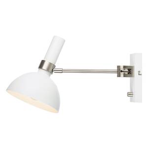 Wandlamp Larry II staal - 1 lichtbron