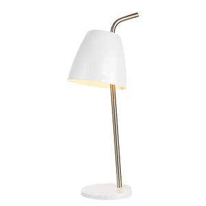 Lampe Spin Acier - 1 ampoule - Blanc