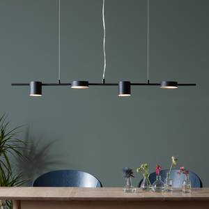 Hanglamp Row acryl/staal - 4 lichtbronnen