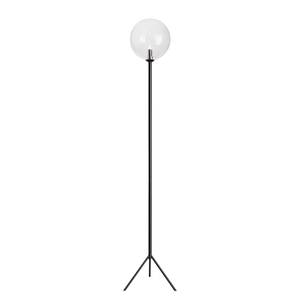 Lampadaire Andrew Verre / Acier - 1 ampoule