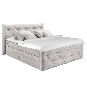 Lit boxspring Bellvue Avec tête de lit - Galet