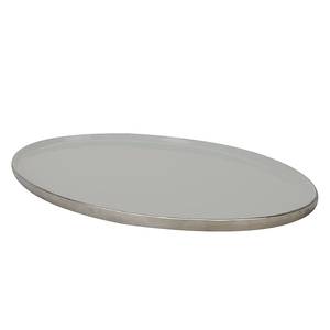 Tablett  Allure Egg Aluminium - Champagnermetallic - Breite: 19 cm
