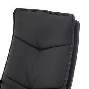 Chaise de bureau Rhos Imitation cuir / Matière plastique - Noir